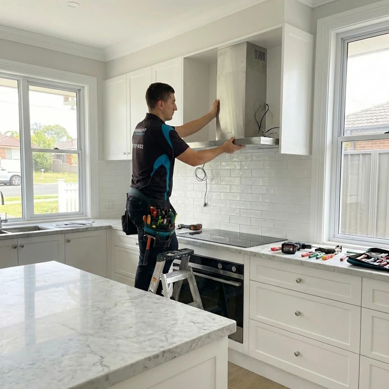 New-Rangehood-Install New Rangehood Install