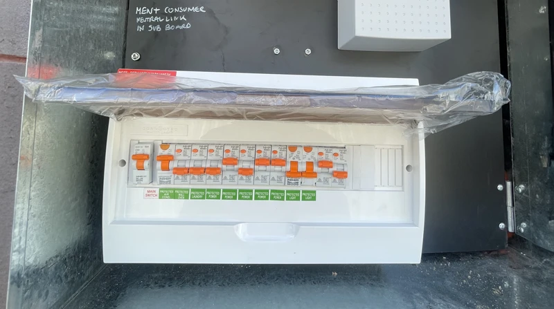 Modern-switchboard-installation Modern switchboard installation