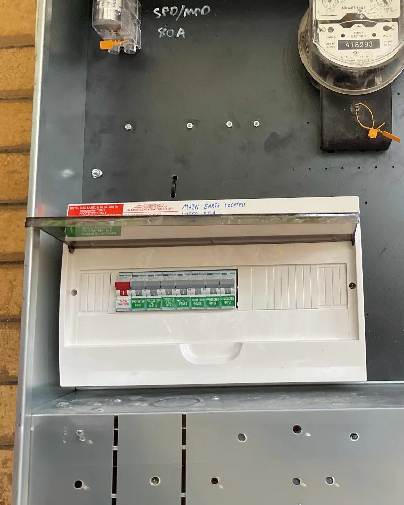 RCD-Safety-Switch RCD Safety Switch installed in Sydney home